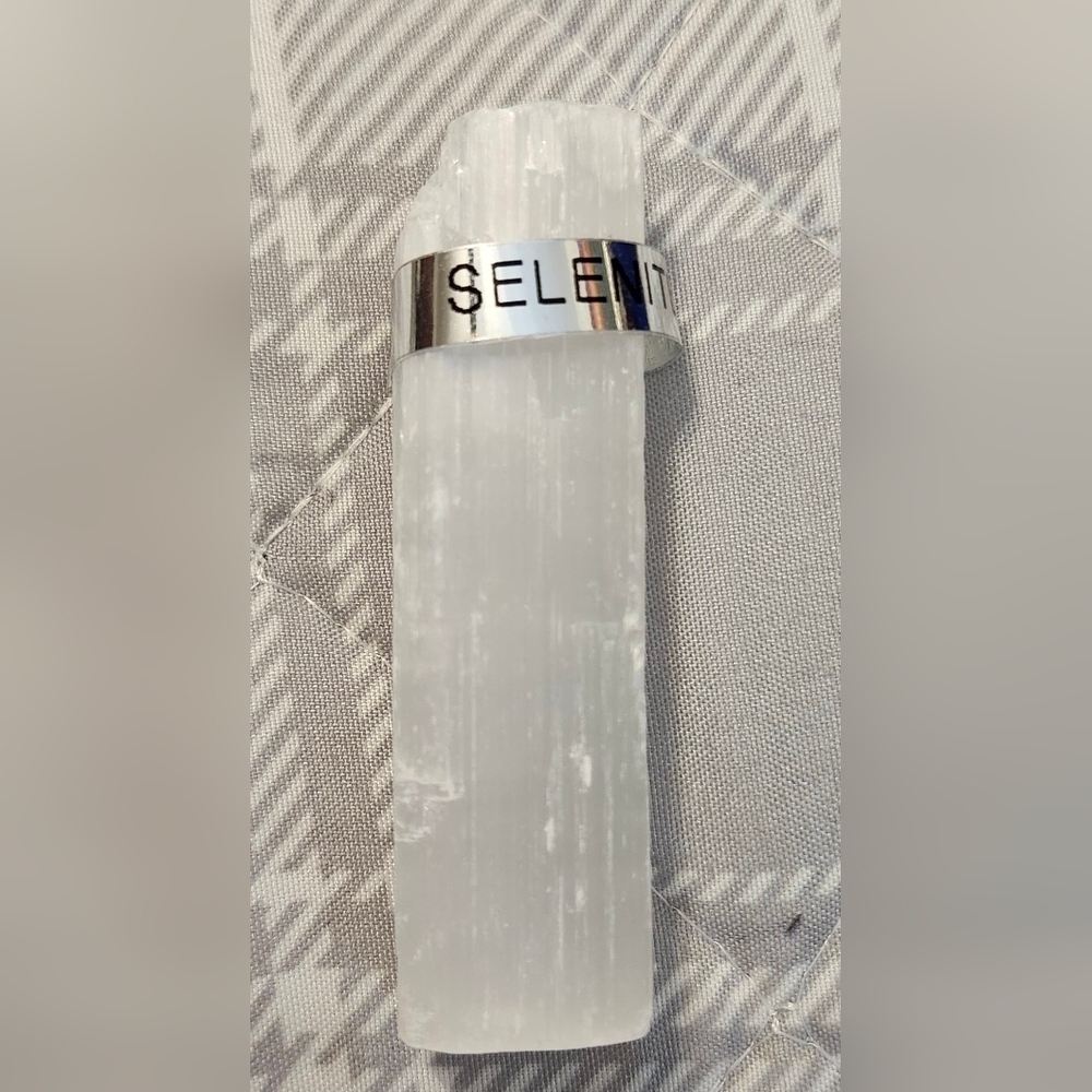 Selenite Crystal Wand,